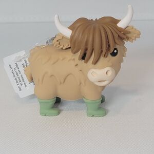 BBW Bath & Body Works Highland Cow PocketBac Holder Absolutely Adorable New OOS